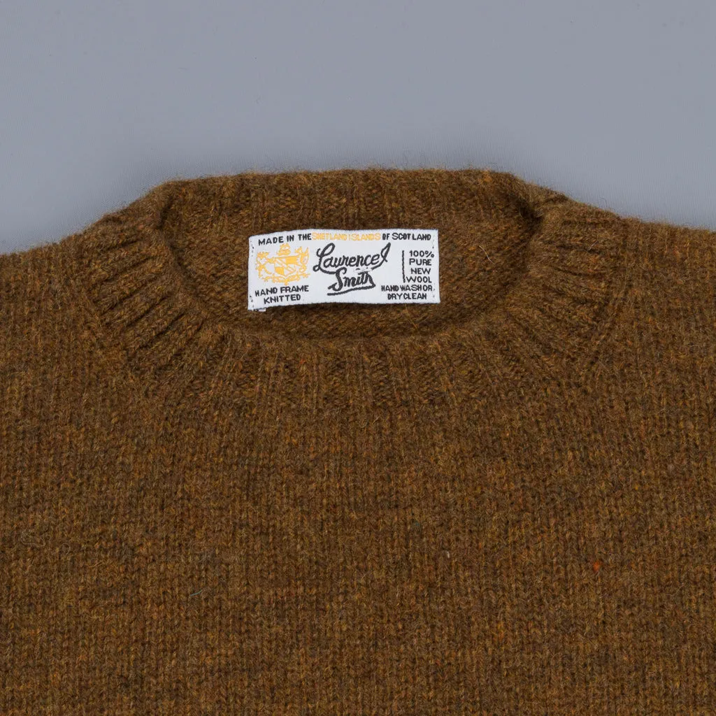 Laurence J. Smith Super Soft Seamless Crew Neck Pullover Dark Olive