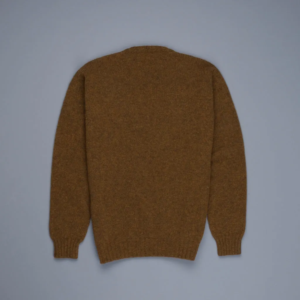 Laurence J. Smith Super Soft Seamless Crew Neck Pullover Dark Olive