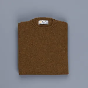 Laurence J. Smith Super Soft Seamless Crew Neck Pullover Dark Olive
