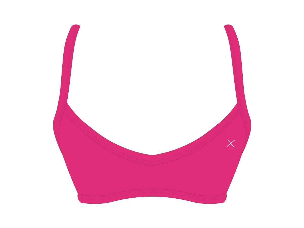 Magenta Sporty Top
