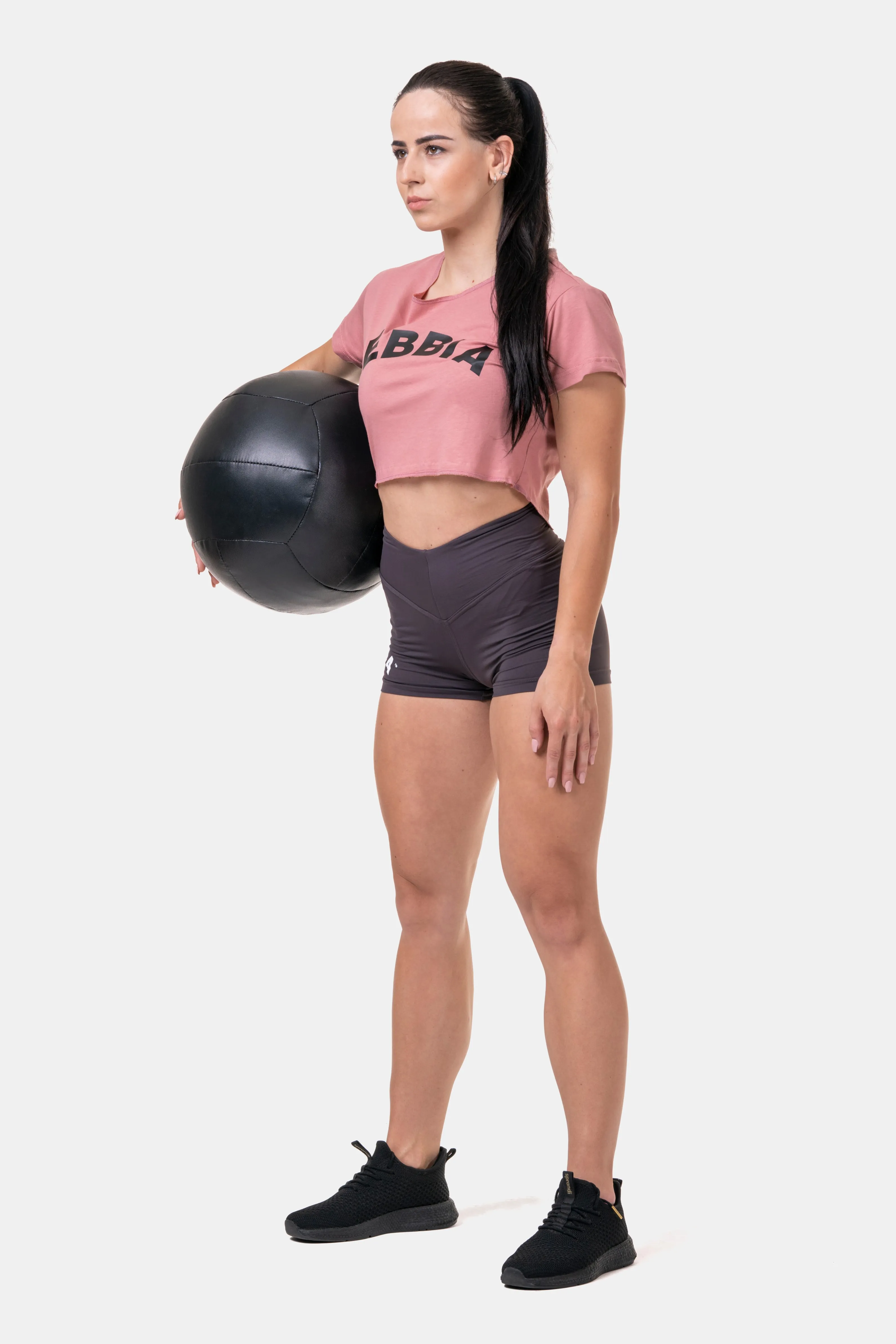 NEBBIA Classic HERO High Waist Shorts 582