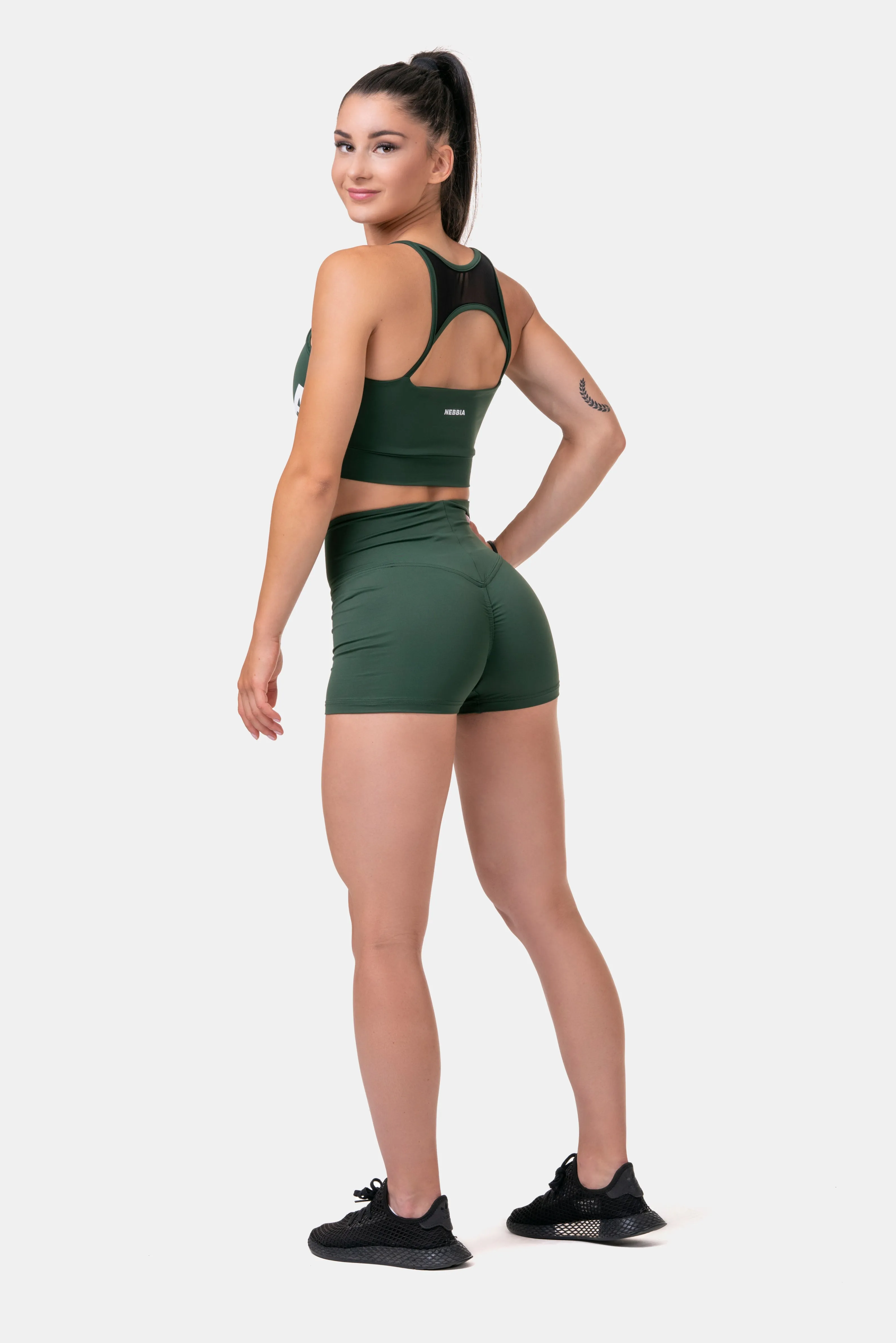 NEBBIA Classic HERO High Waist Shorts 582