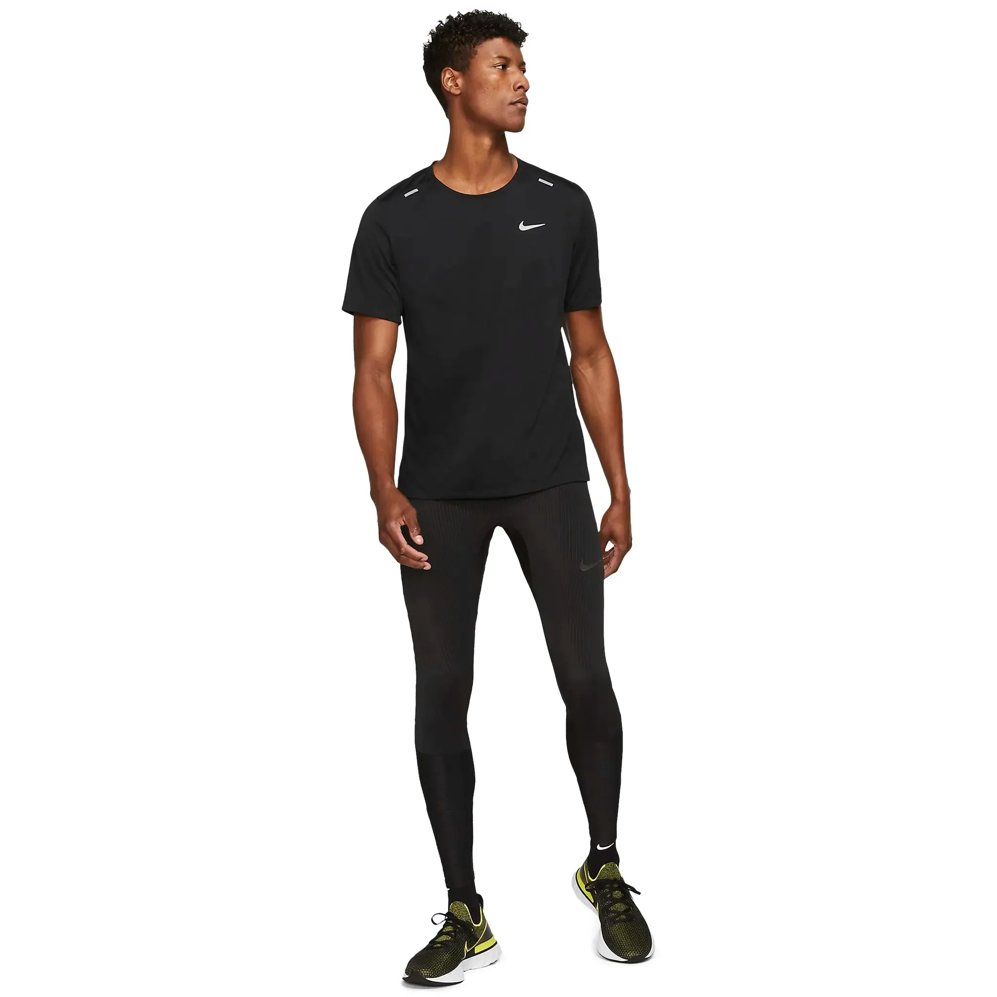 Nike Dri-FIT Black T Shirt & Shorts