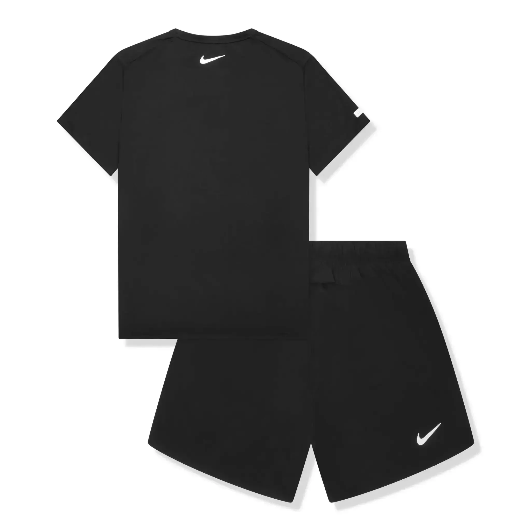 Nike Flash Miler Black T Shirt & Shorts
