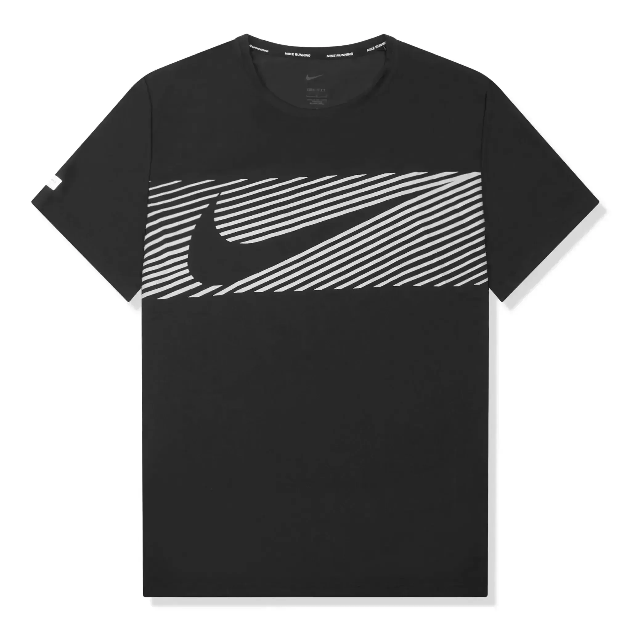 Nike Flash Miler Black T Shirt & Shorts