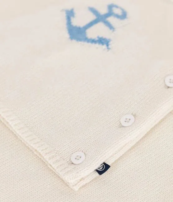 Petit Bateau infant anchor knit sweater set