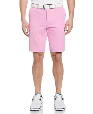 Pro Spin 3.0 Performance 10" Golf Shorts with Active Waistband (Size 30 - 44 Big & Tall), Pink Sunset, 42
