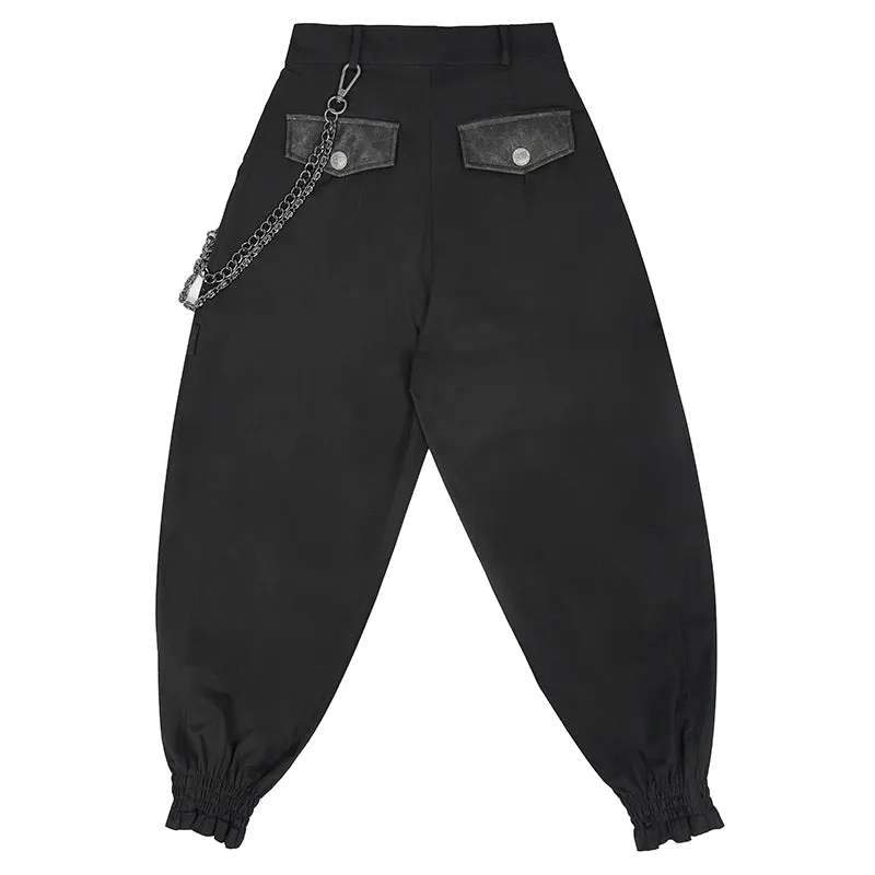 PT187 Diablo daily life functional style women punk cargo pants