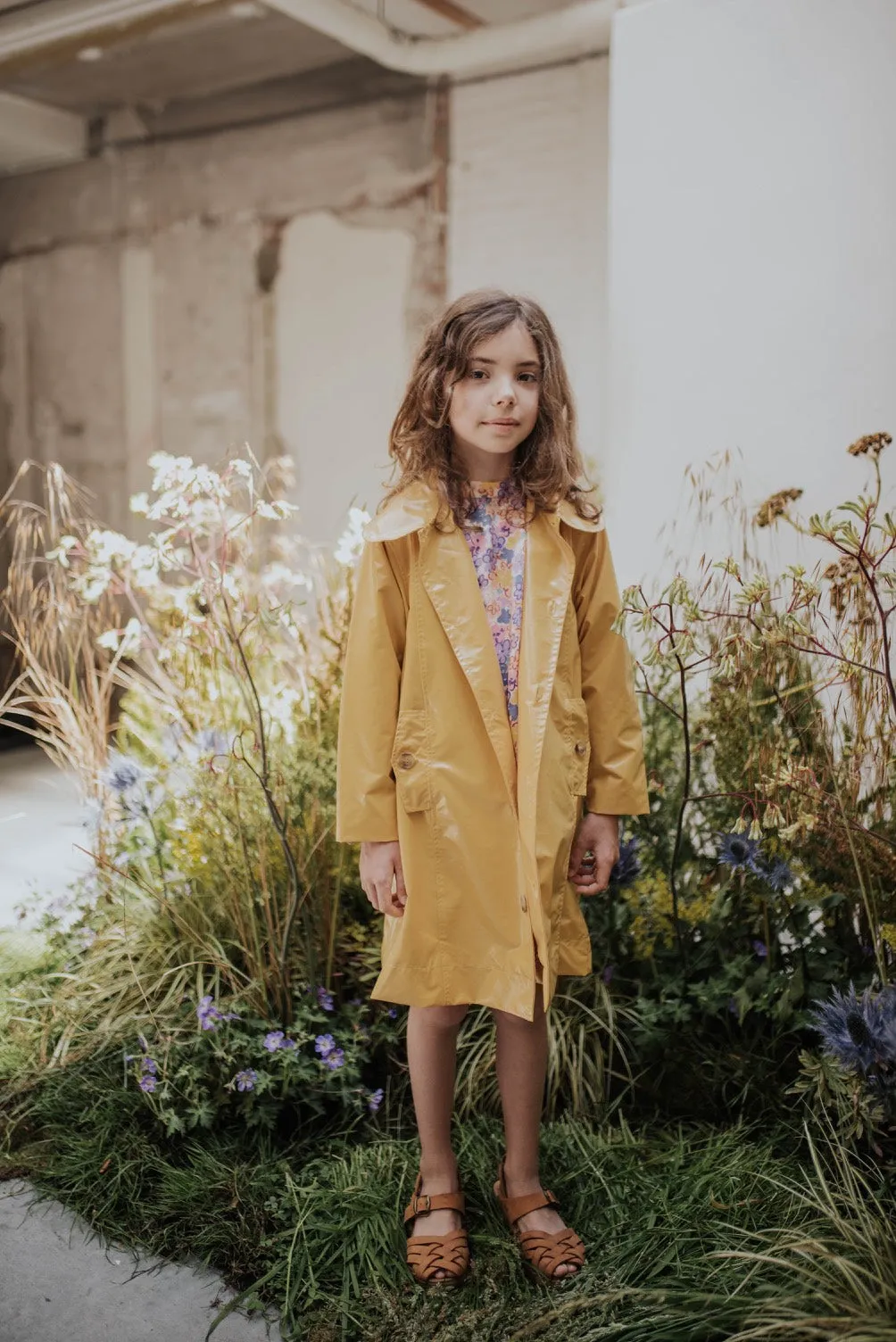 Raincoat Warm Custard