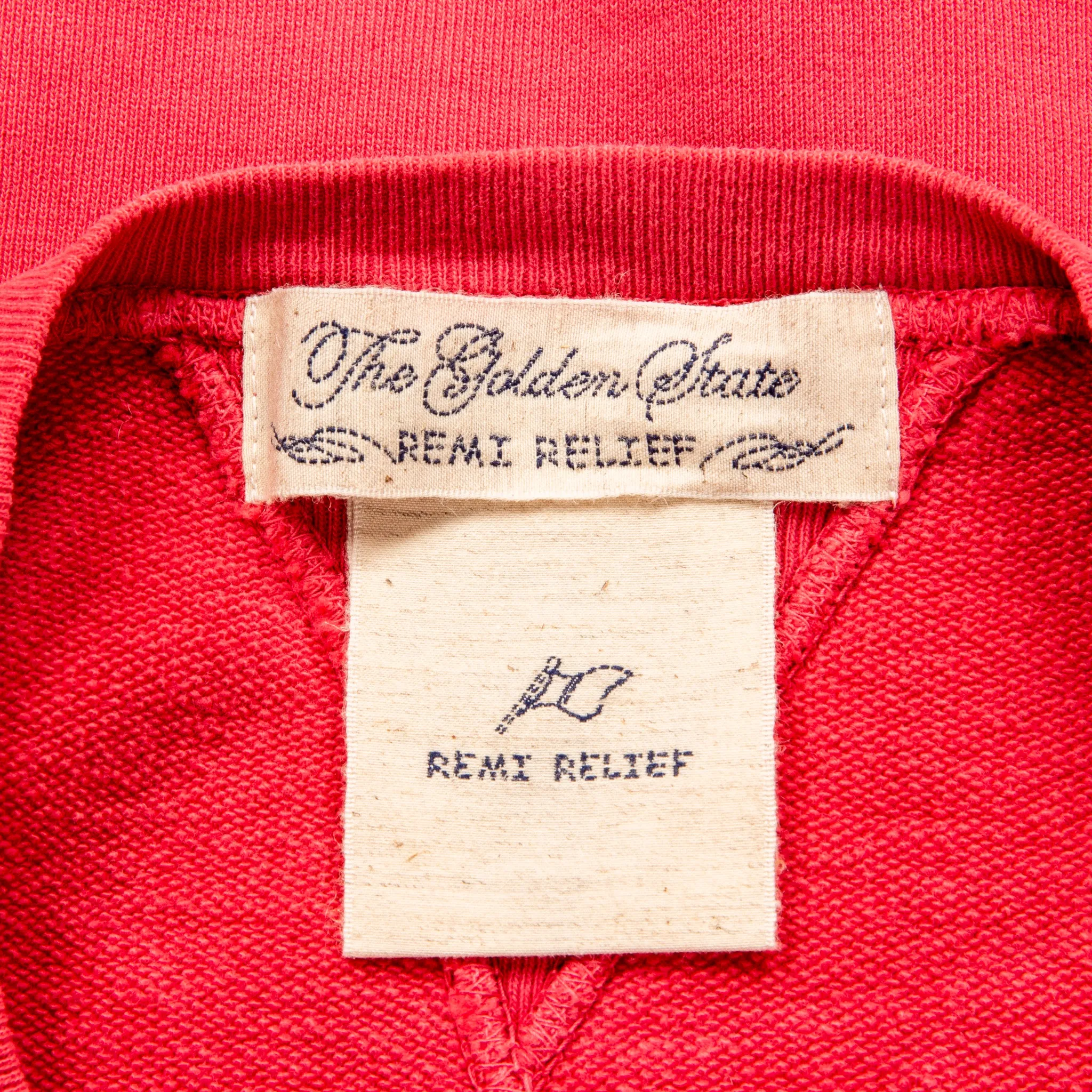 Remi Relief Special Finish Crew Neck B. Red