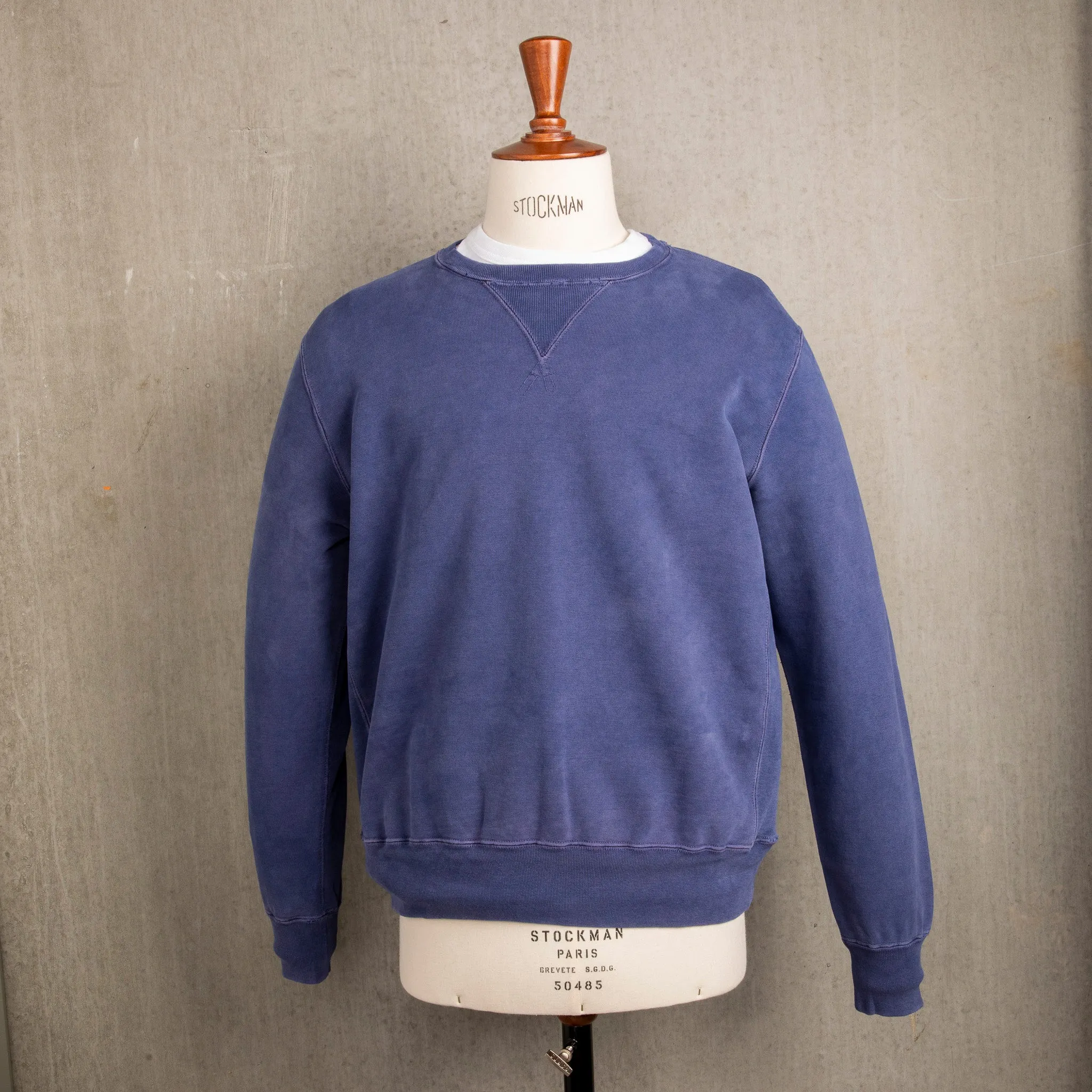 Remi Relief Special Finish Crew Neck Navy Blue
