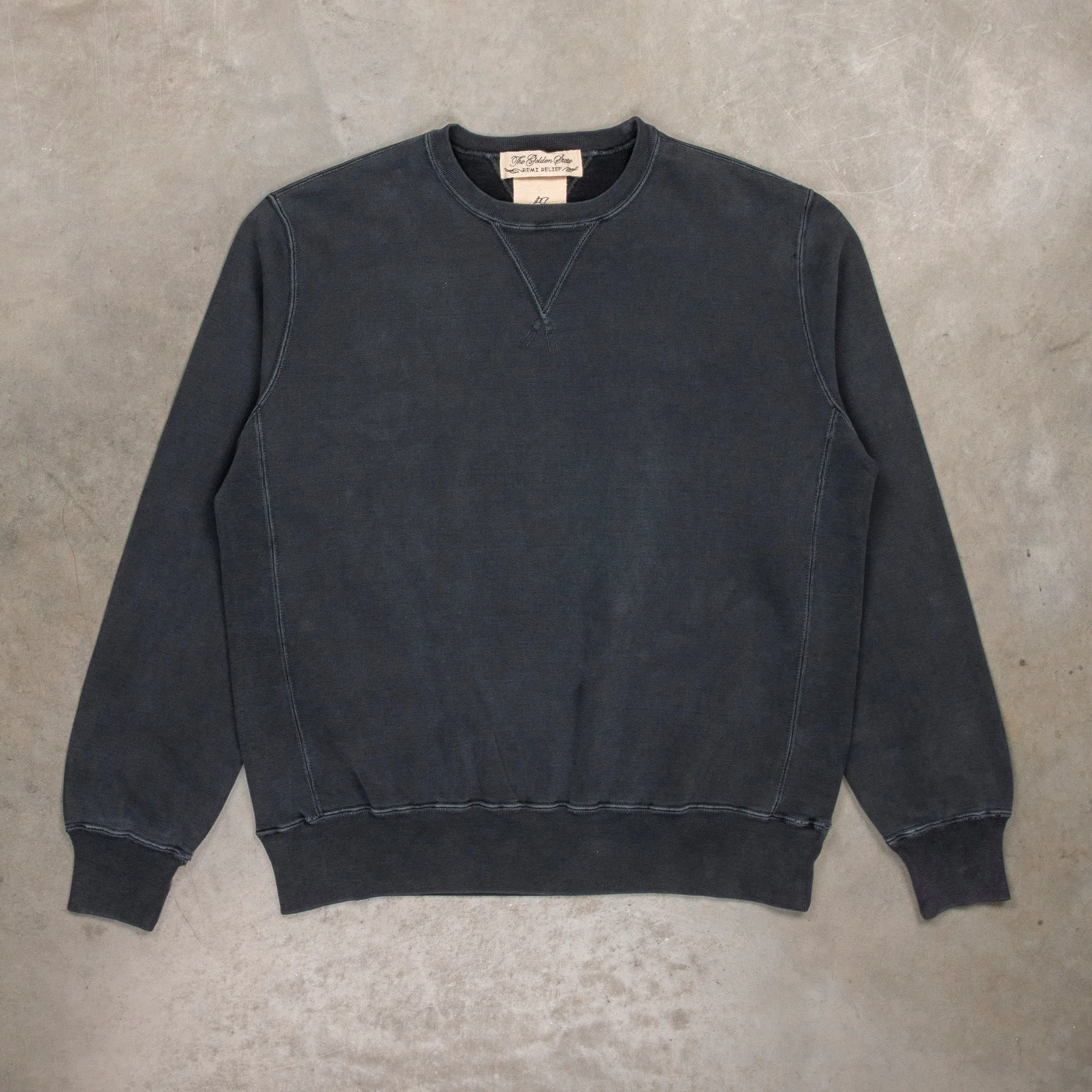 Remi Relief Special Finish Sweat Crew Neck Black