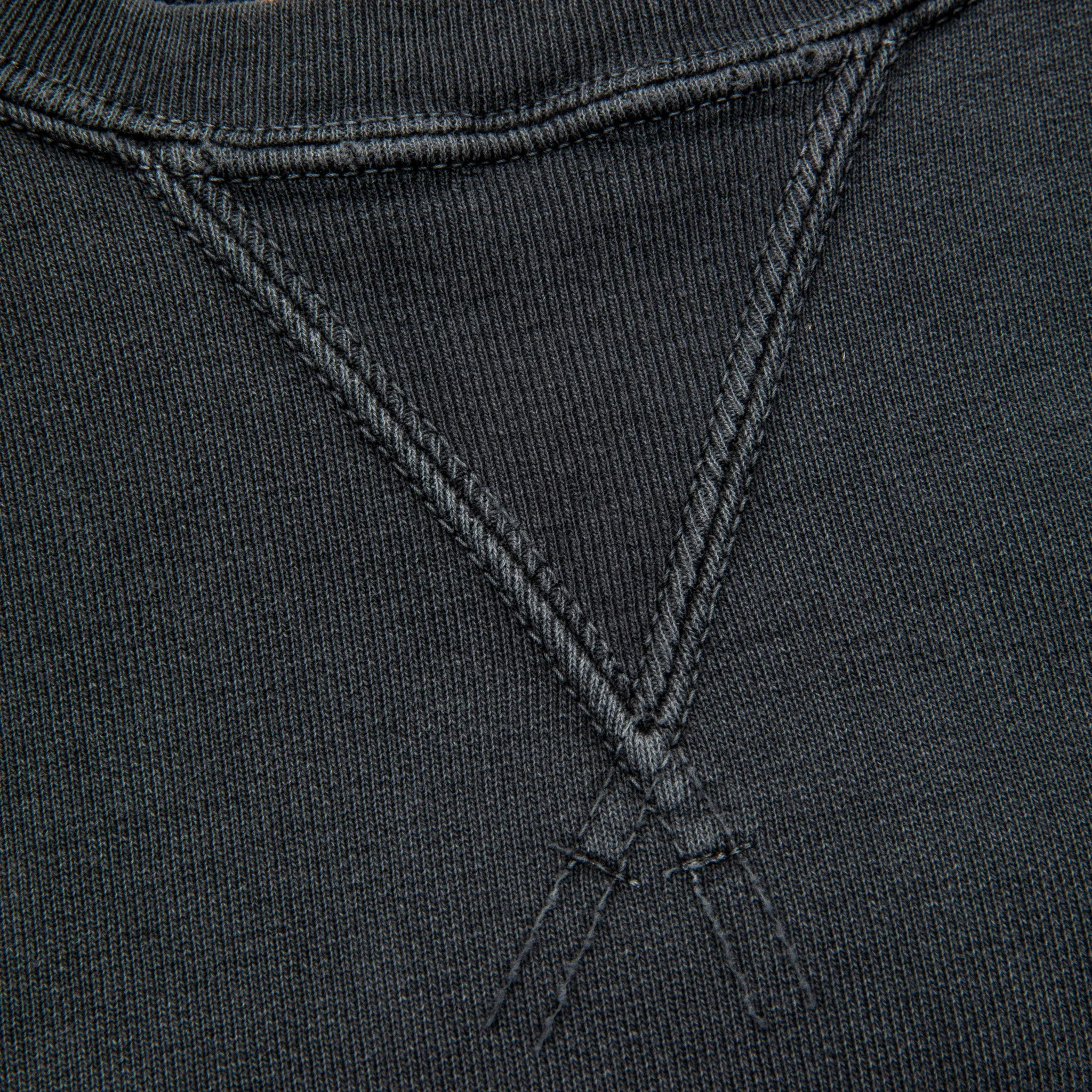 Remi Relief Special Finish Sweat Crew Neck Black