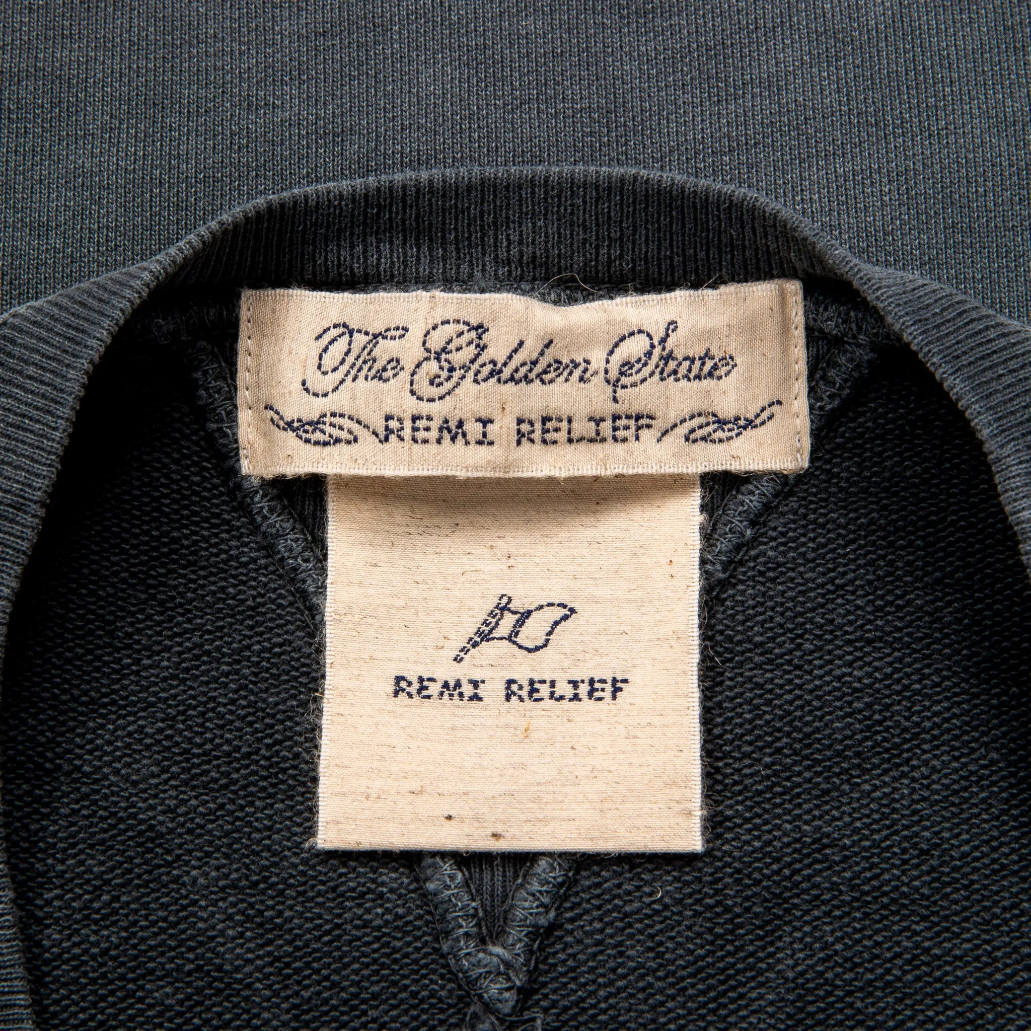 Remi Relief Special Finish Sweat Crew Neck Black