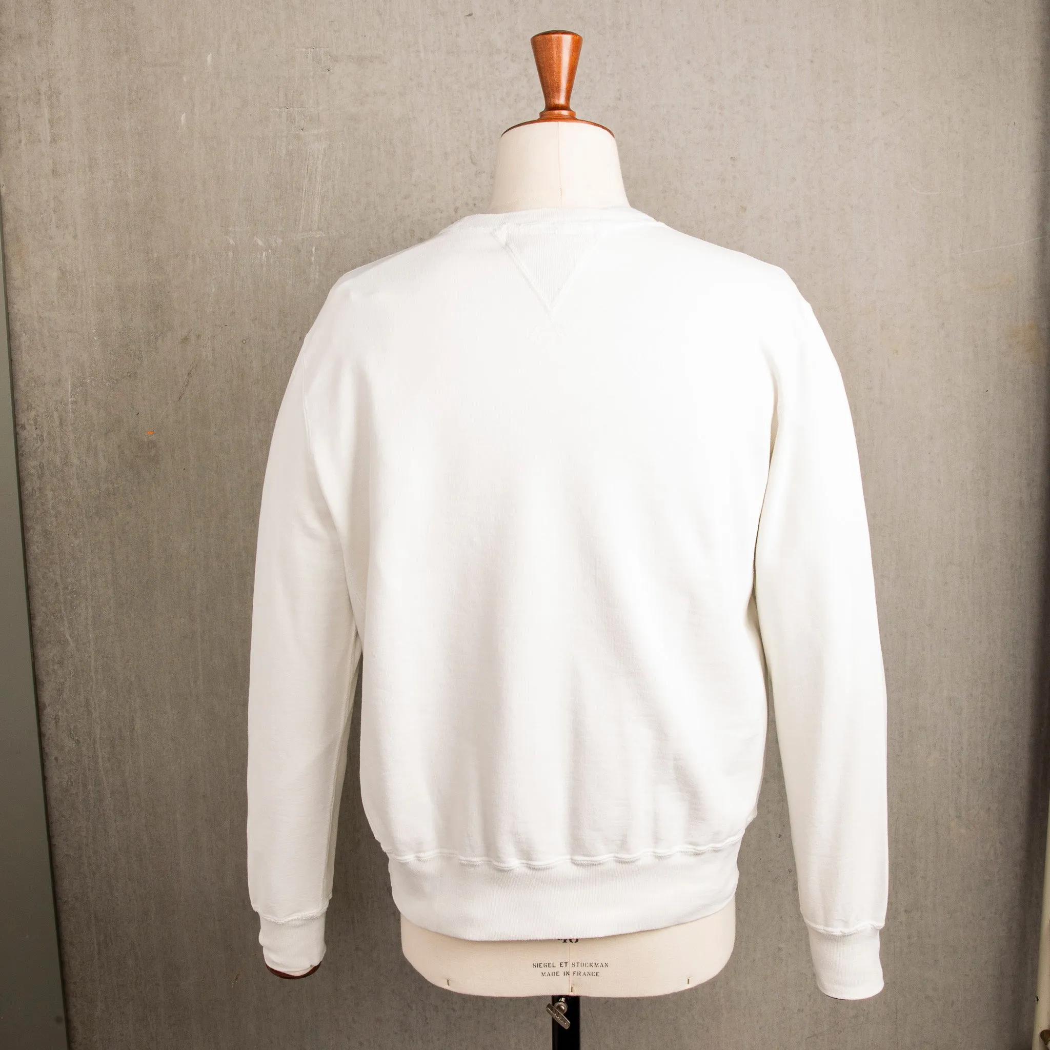Remi Relief Special Finish Sweat Crew Neck Off-White