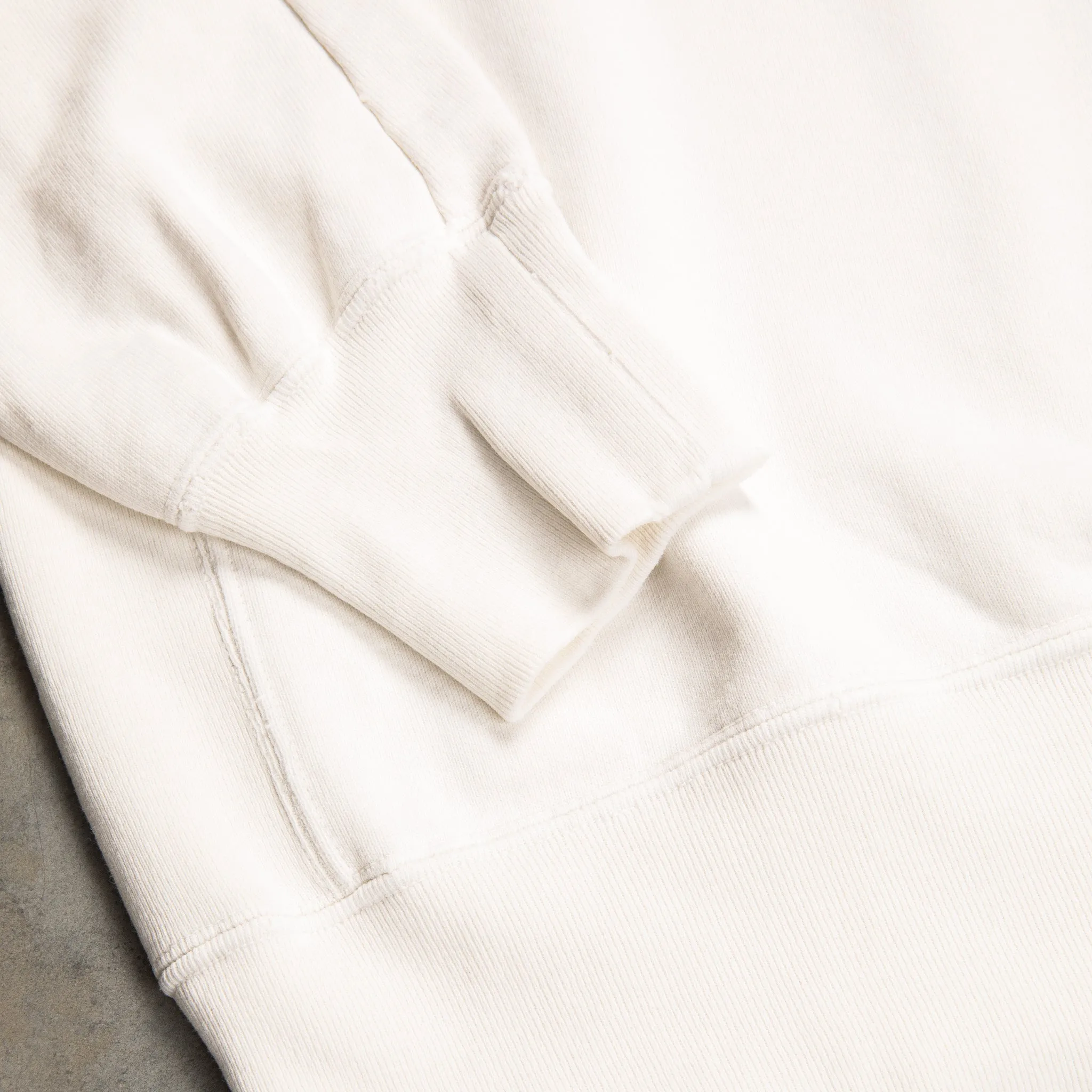 Remi Relief Special Finish Sweat Crew Neck Off-White