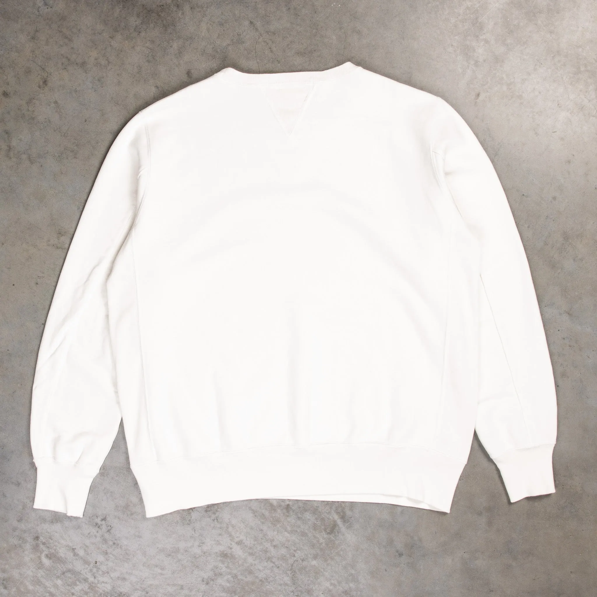 Remi Relief Special Finish Sweat Crew Neck Off-White