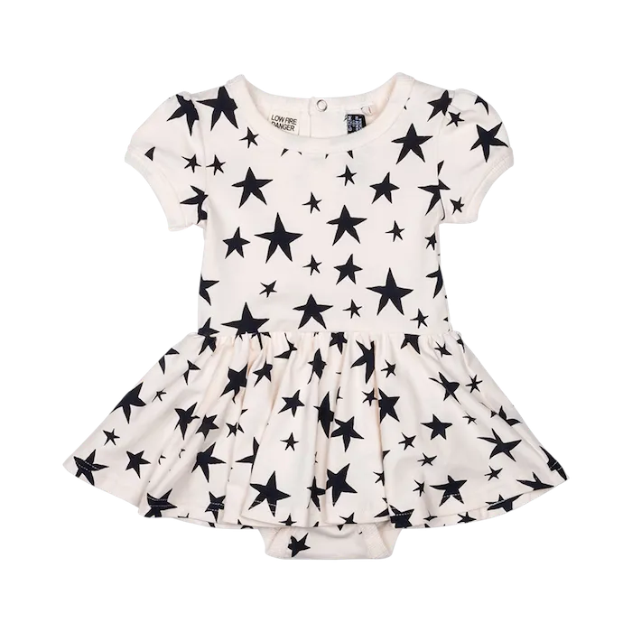 Rock Your Baby Star Struck Baby Waisted Dress