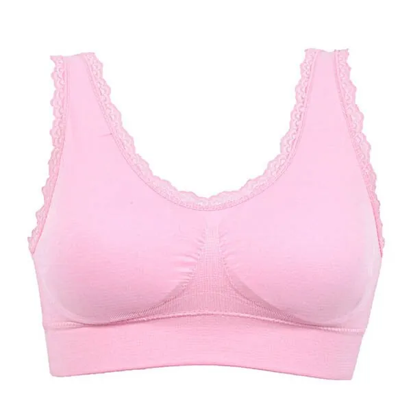 Seamless Bra New Women Breathable Seamless Fitness Lace  BraTops Underwear S-3XL For Lady
