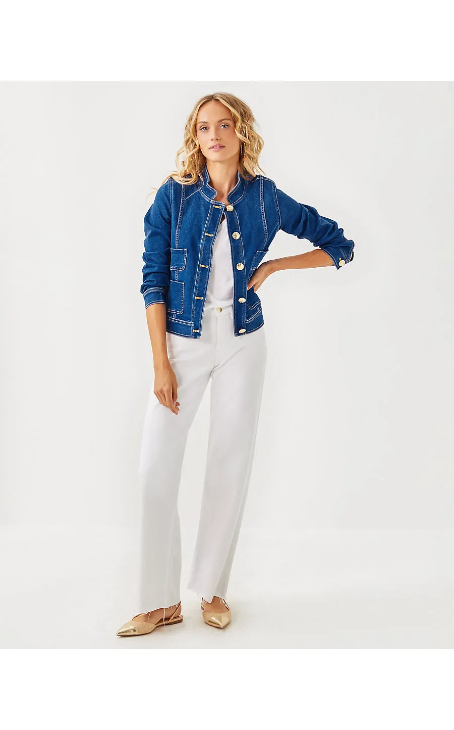 Shepa Denim Jacket - Medium Wash