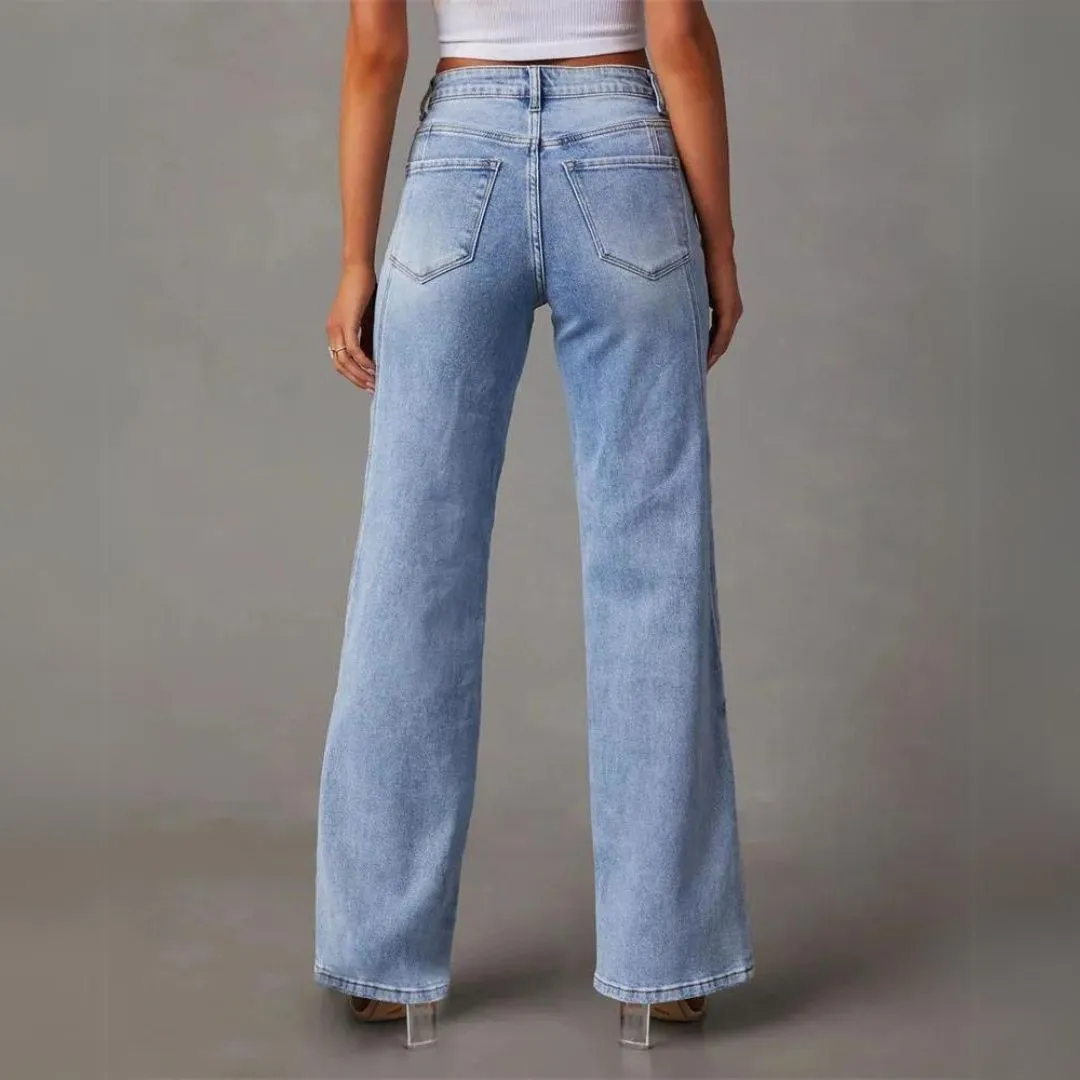 Sienna - Chic Wide-Leg Jeans