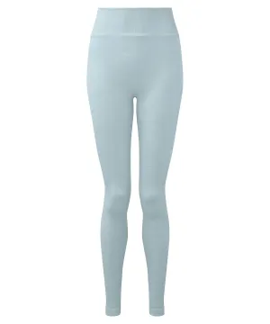 Sky Blue Melange - Women's TriDri® recycled seamless 3D fit multi-sport flex leggings