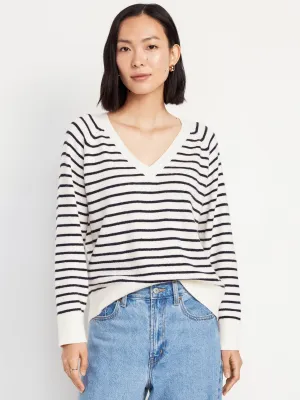 SoSoft Loose V-Neck Sweater
