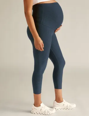 Spacedye Love The Bump Capri Maternity Legging