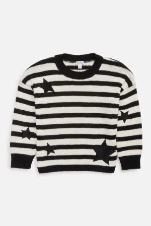Splendid girls stars & stripes sweater