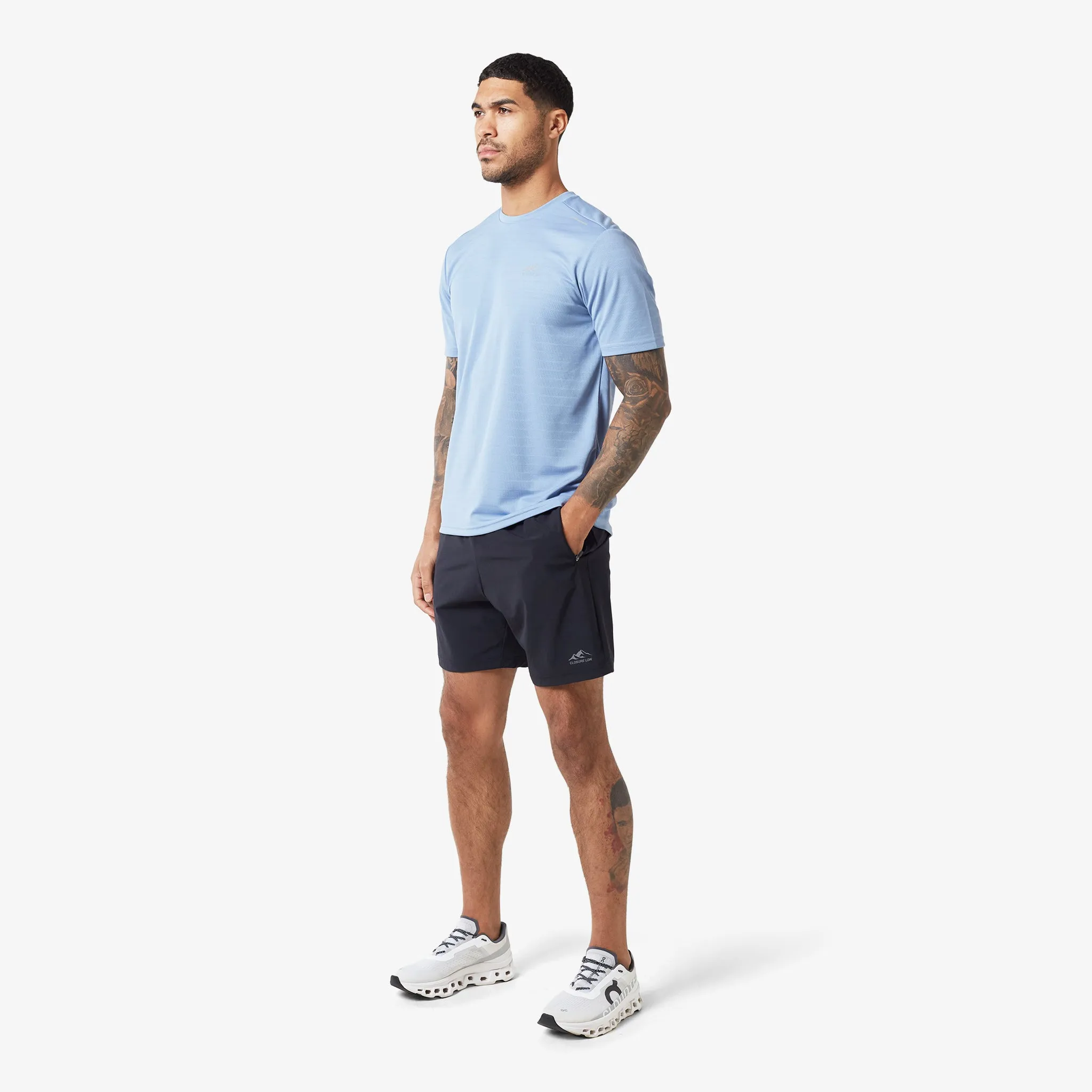 Training Twinset | Dusty Blue/Black