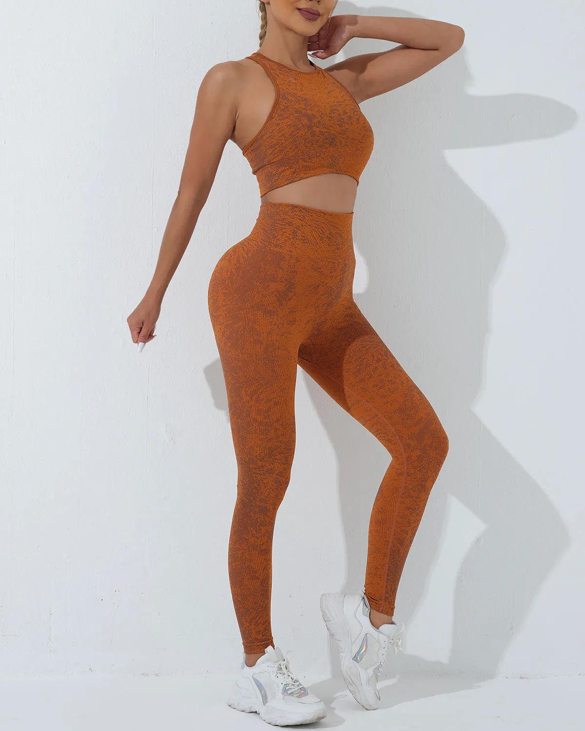 Vera Seamless Leggings - Orange