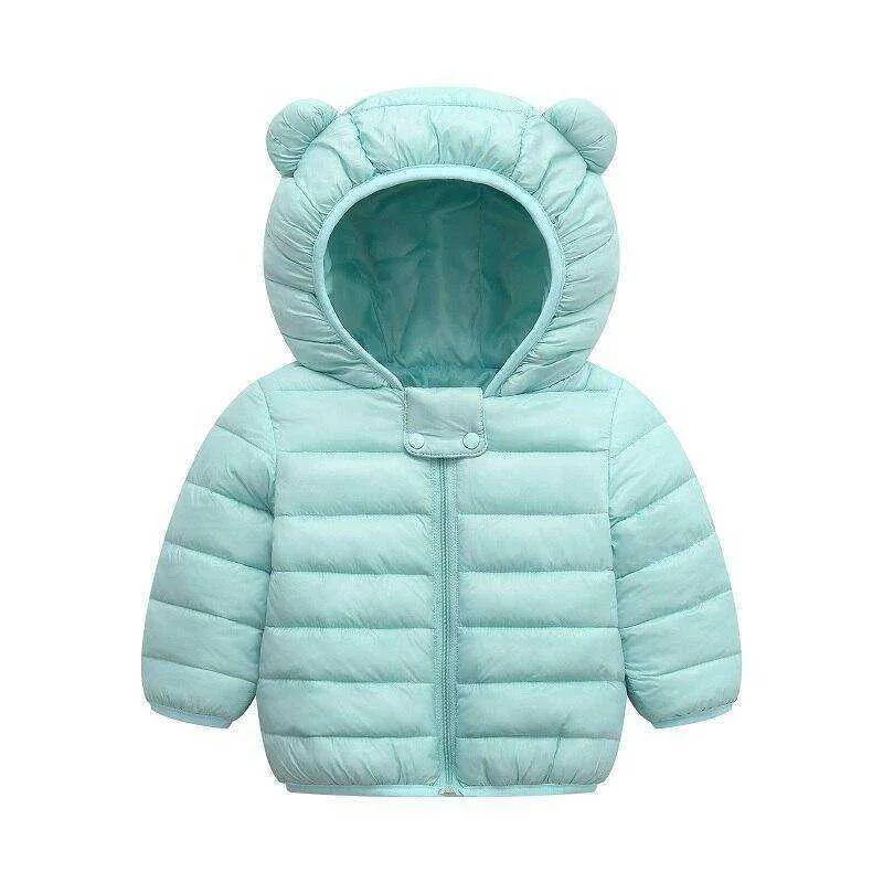 Warm Winter Zipper Hooded Children's Jackets