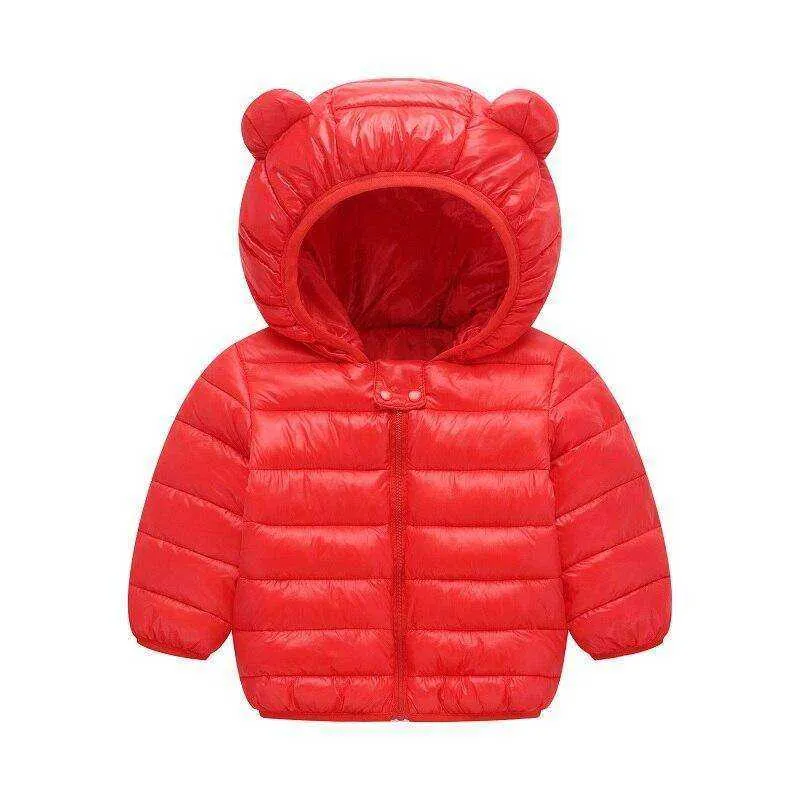 Warm Winter Zipper Hooded Children's Jackets