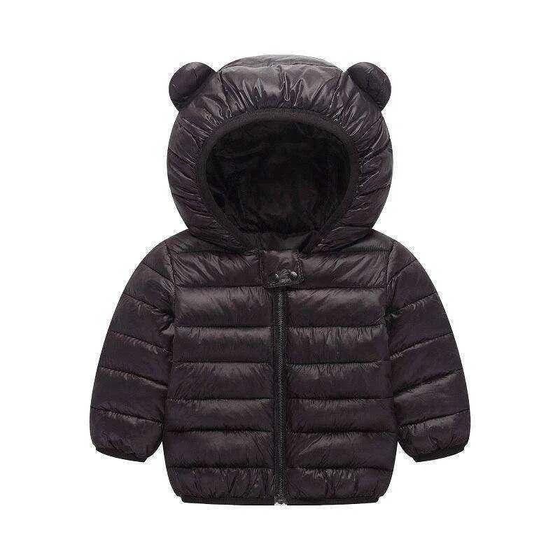 Warm Winter Zipper Hooded Children's Jackets