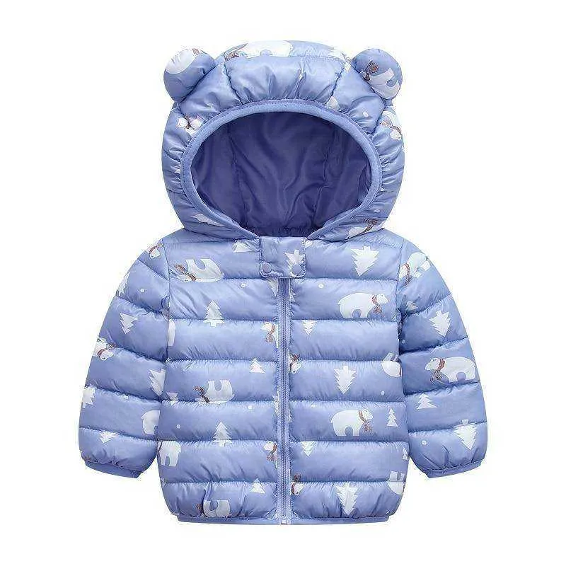 Warm Winter Zipper Hooded Children's Jackets