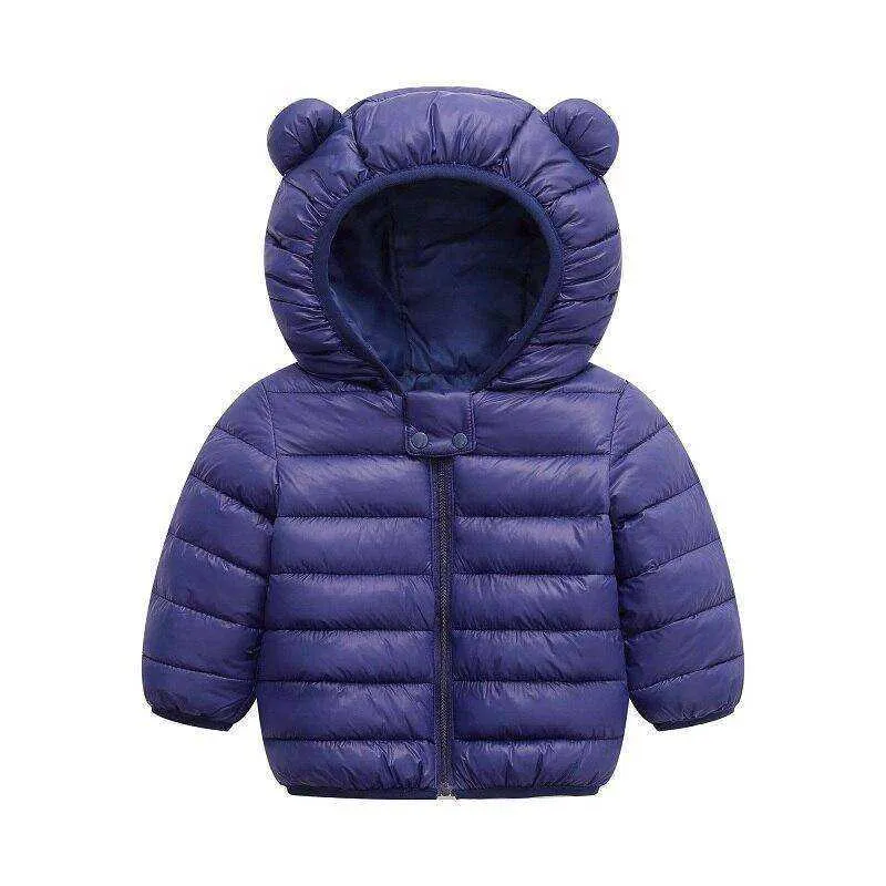 Warm Winter Zipper Hooded Children's Jackets