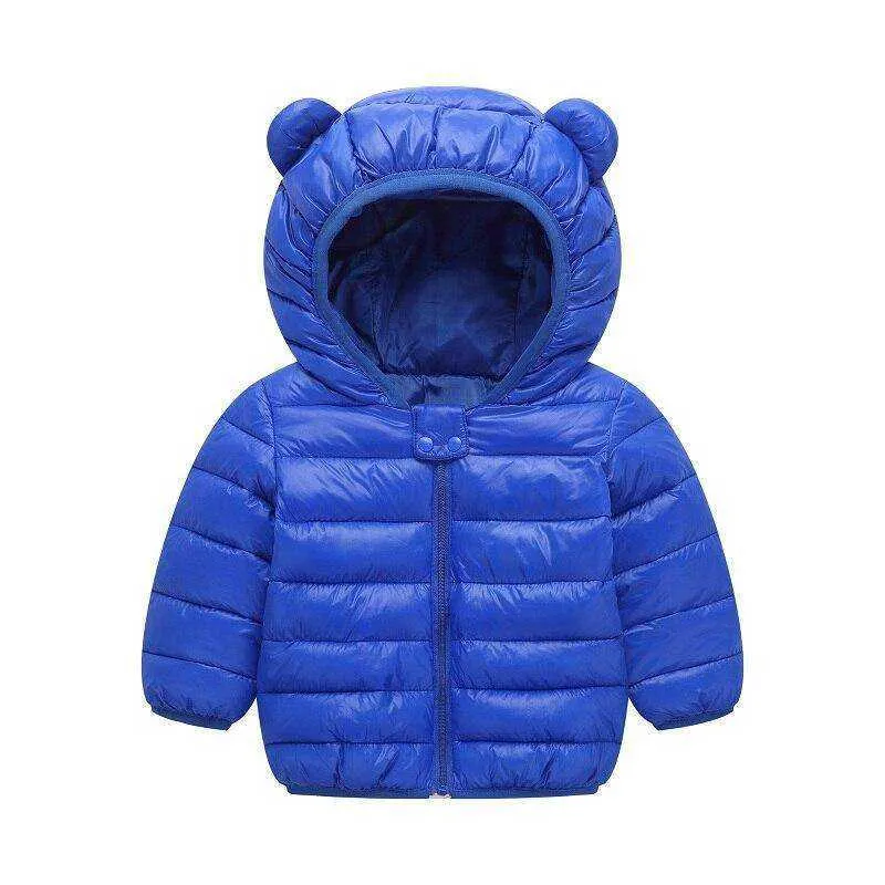 Warm Winter Zipper Hooded Children's Jackets