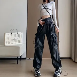Wesley Leather Cargo Pants