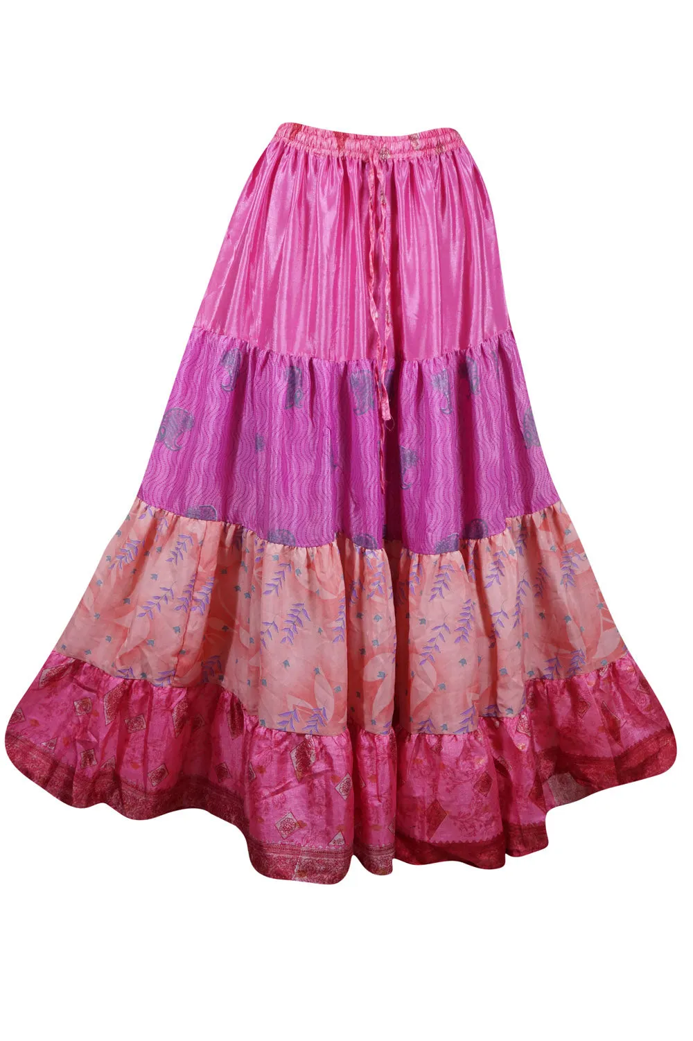 Women's Skirt Flowy Maxi Skirt ML